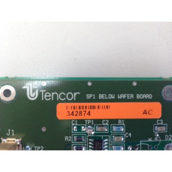 TENCOR 342874 PCB ASSY Below Wafer SENSOR PREAMP SP1